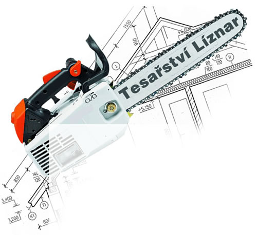Tesařství a konstrukční práce - Oldřích Líznar (logo)
