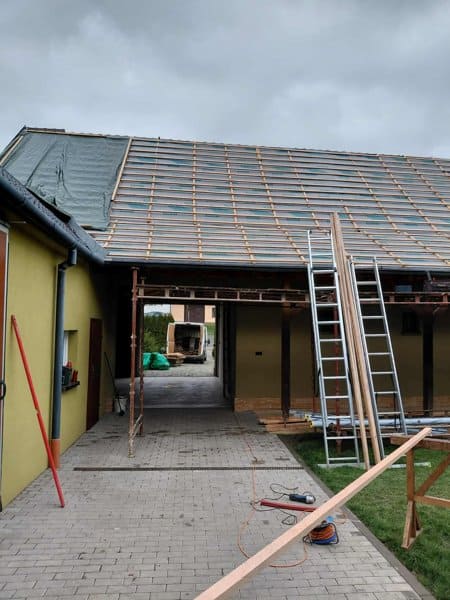 Tesařská práce - Realizace v Rakvicích